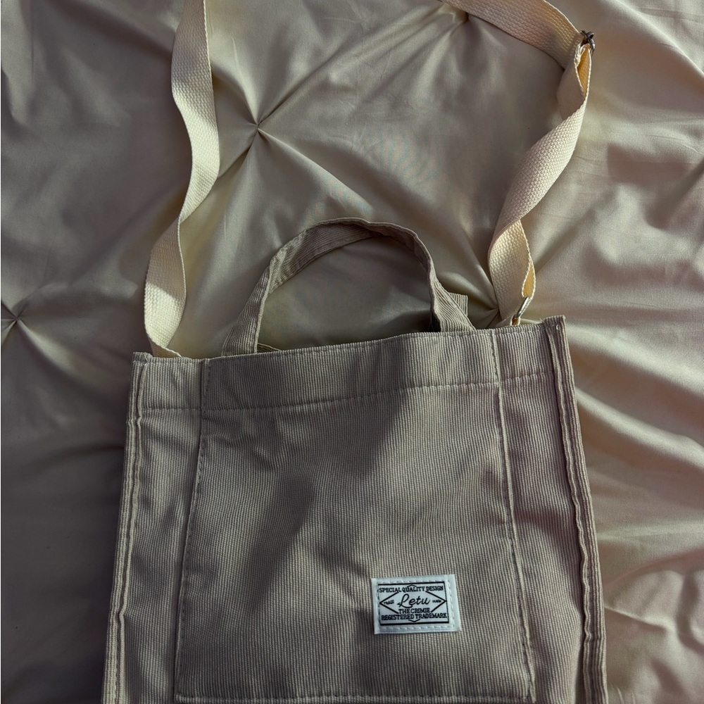 Tan Canvas Bag